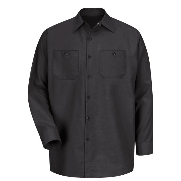 Men's Industrial Long Sleeve Work Shirt Thumbnail