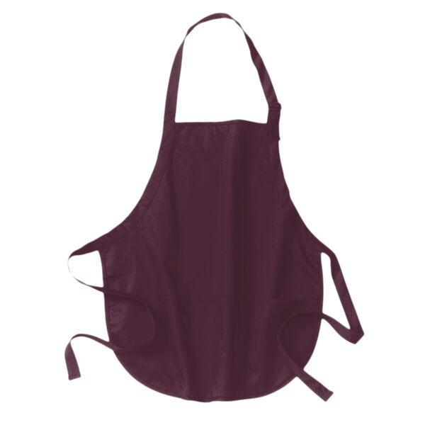 Medium Length Apron with Pouch Pockets Thumbnail