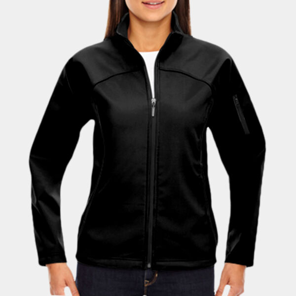 Ladies' Three-Layer Fleece Bonded Performance Soft Shell Jacket Thumbnail