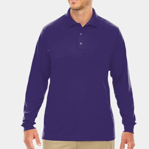 Men's Pinnacle Performance Long-Sleeve Piqué Polo Thumbnail