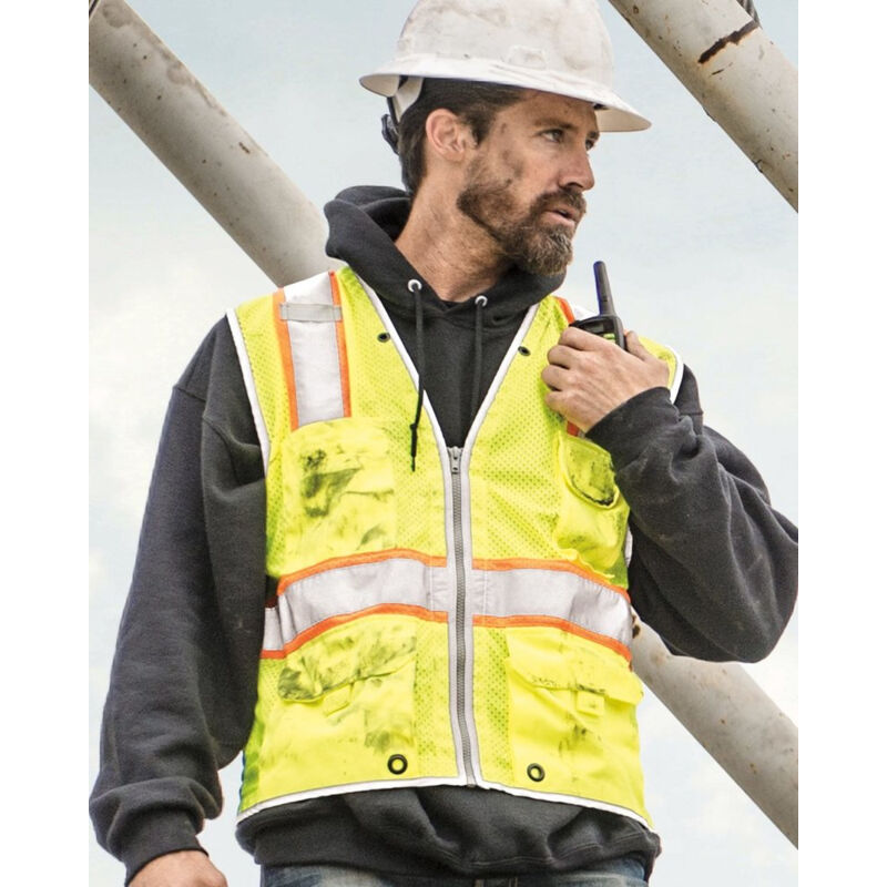 Unisex Premium Brilliant Series® Heavy-Duty Class 2 Vest Thumbnail