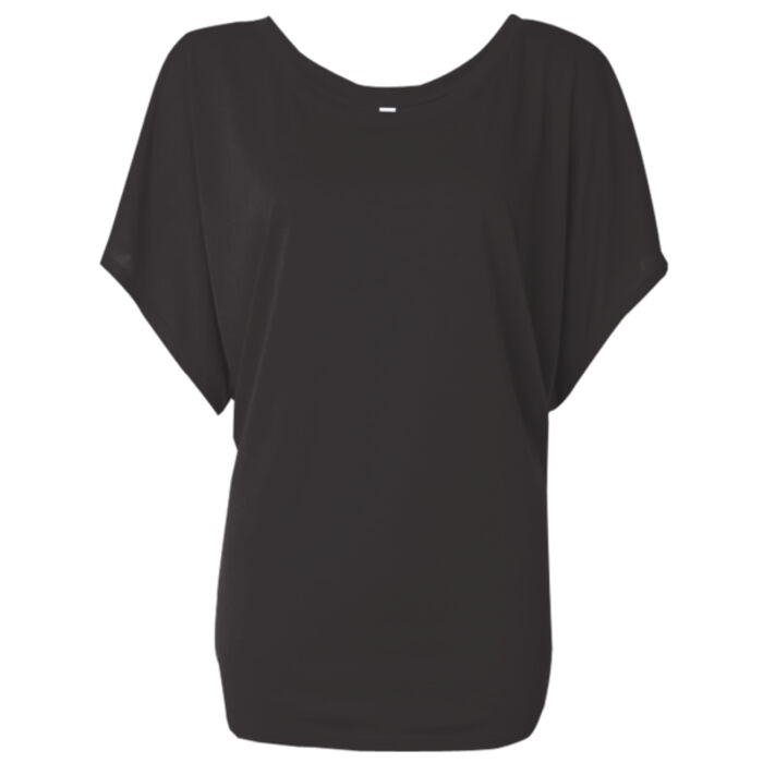 Women’s Flowy Draped Dolman Tee Thumbnail