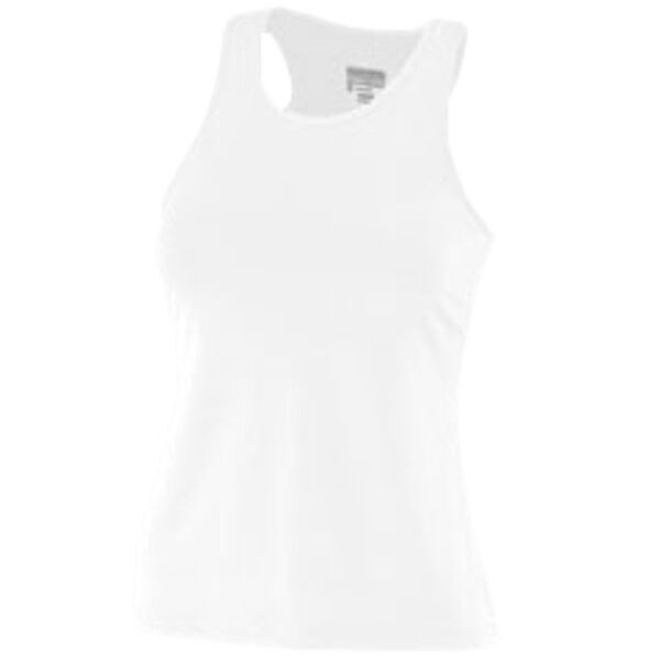 Ladies' Polyester Spandex Racer Tank Thumbnail