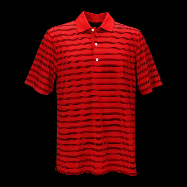 Greg Norman Play Dry? Aerated Weatherknit Stripe Polo Thumbnail