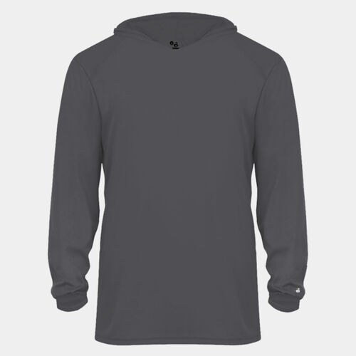 Youth B-Core Long Sleeve Hooded T-Shirt Thumbnail