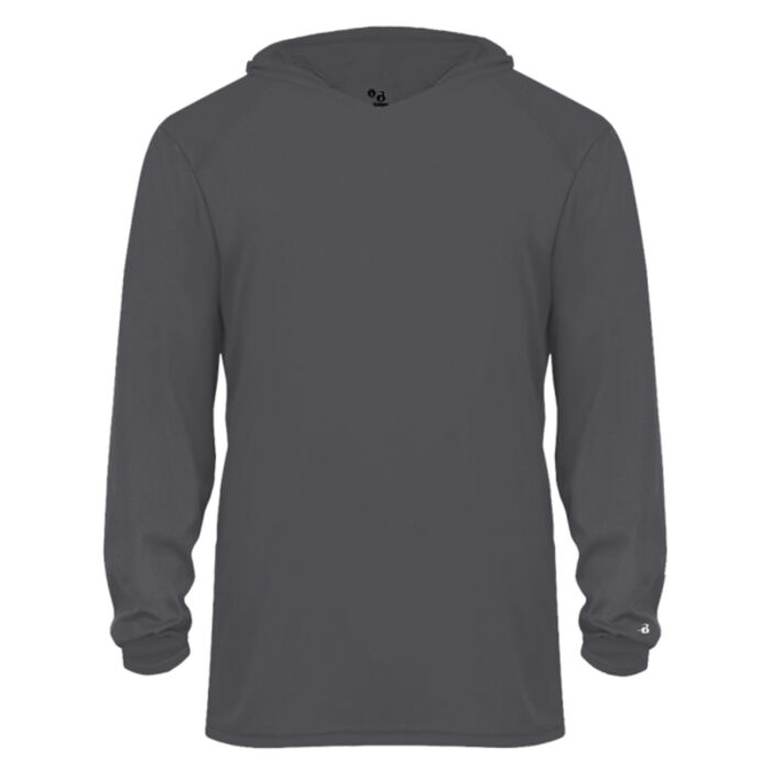 Youth B-Core Long Sleeve Hooded T-Shirt Thumbnail