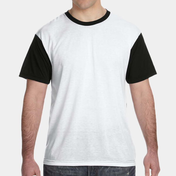 Men's Blackout Polyester Sublimation Tee Thumbnail