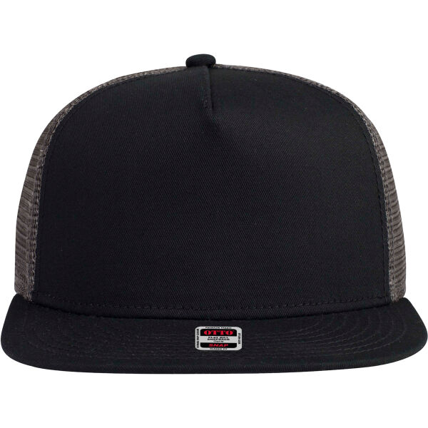 OTTO CAP® "OTTO SNAP" 5 Panel Pro Style Mesh Back Trucker Snapback Hat Thumbnail