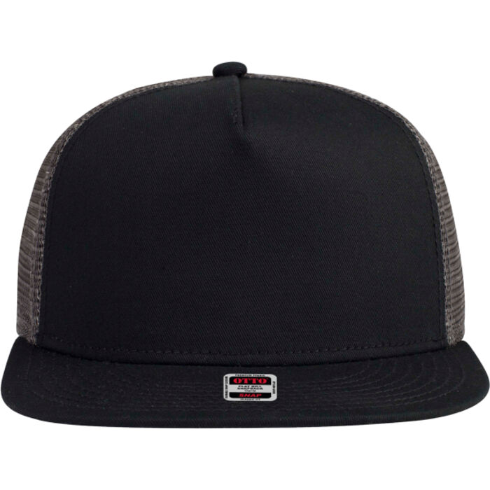 OTTO CAP® "OTTO SNAP" 5 Panel Pro Style Mesh Back Trucker Snapback Hat Thumbnail