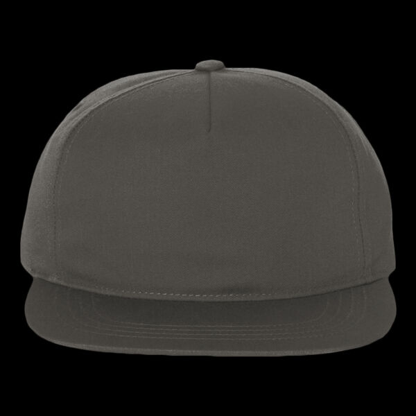 Lightly-Structured Five-Panel Snapback Cap Thumbnail