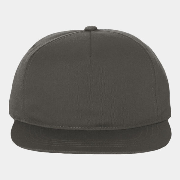 Lightly-Structured Five-Panel Snapback Cap Thumbnail
