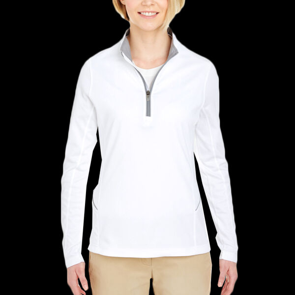 Ladies' Cool & Dry Sport Quarter-Zip Pullover Thumbnail