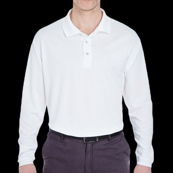 Adult Cool & Dry Sport Long-Sleeve Polo Thumbnail