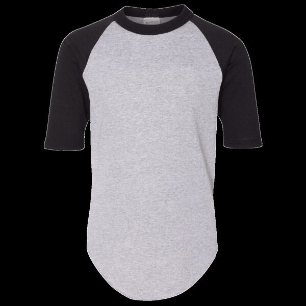 Youth Three-Quarter Sleeve Baseball Jersey Thumbnail
