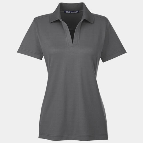 CrownLux Performance® Ladies' Plaited Polo Thumbnail