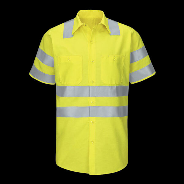 Men's Tall Enhanced & Hi-Visibility Work Shirt Thumbnail