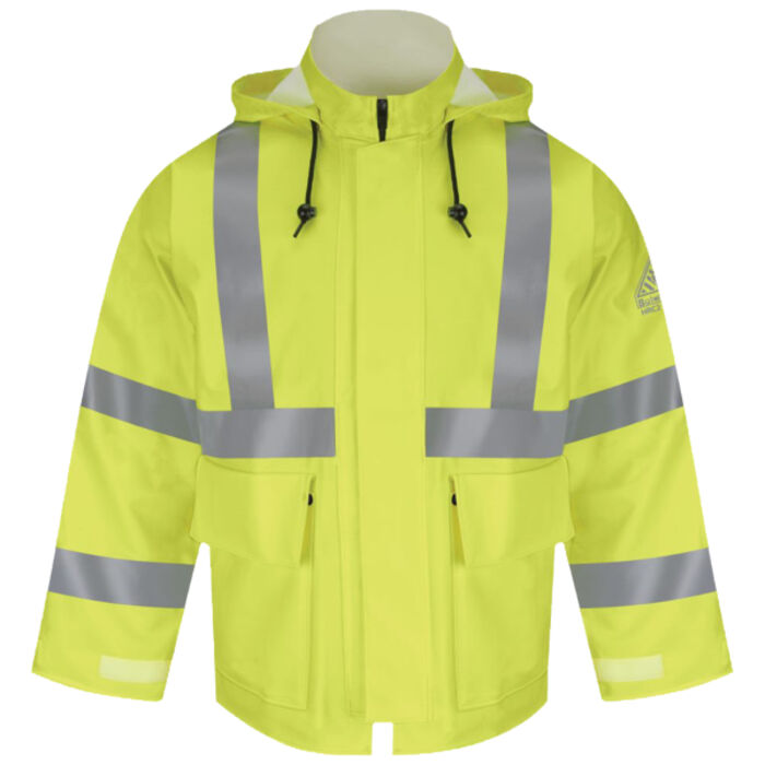 Men's Hi-Visibility Flame-Resistant Rain Jacket Thumbnail