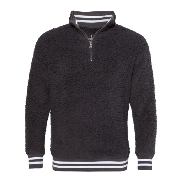 Unisex Varsity Sherpa Quarter-Zip Pullover Thumbnail