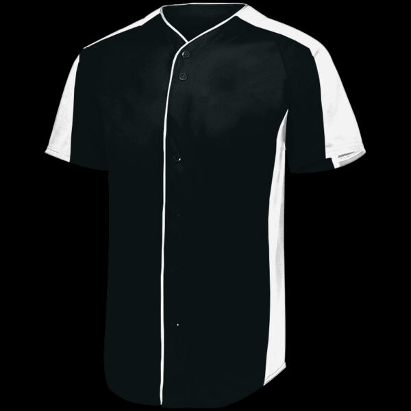 Men's Full Button Baseball Jersey Thumbnail