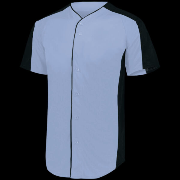 Youth Full Button Baseball Jersey Thumbnail