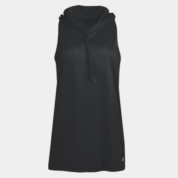 Women's B-Core Racerback Hooded Tank Top Thumbnail