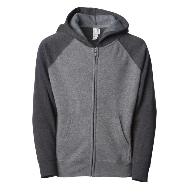 Toddler Lightweight Special Blend Raglan Zip Hood Thumbnail