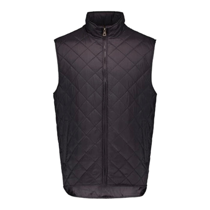 Men's Vintage Diamond Quilted Vest Thumbnail