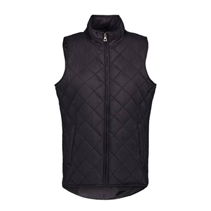 Women's Vintage Diamond Quilted Vest Thumbnail