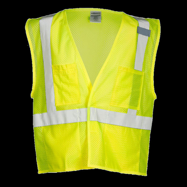 Unisex 4 Pocket Hook-and-Loop Mesh Vest Thumbnail