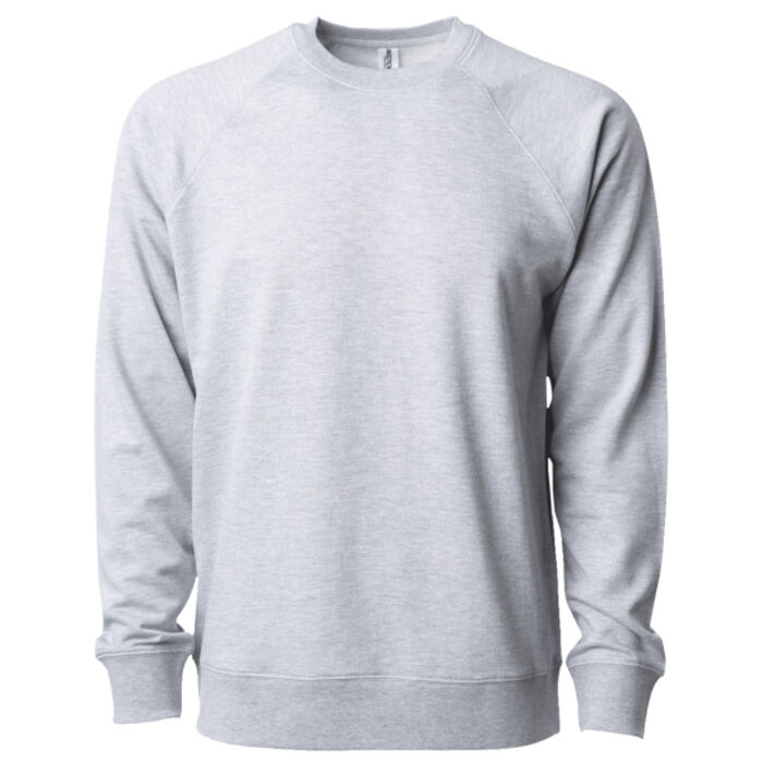 Unisex Icon Lightweight Loopback Terry Crewneck Sweatshirt Thumbnail