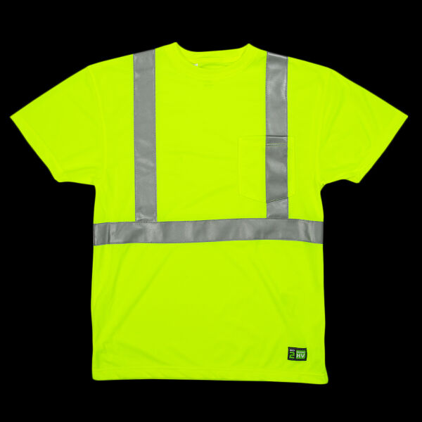 Men's Hi-Vis Class 2 Performance Pocket T-Shirt Thumbnail