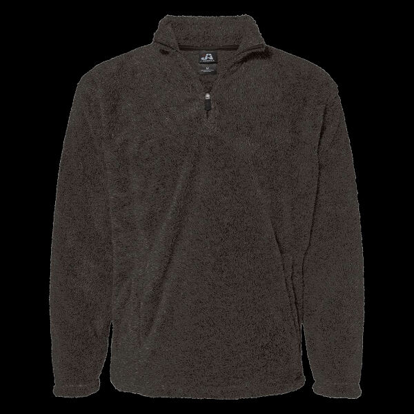 Unisex Boundary Shag Frosty Sherpa Quarter-Zip Pullover Thumbnail