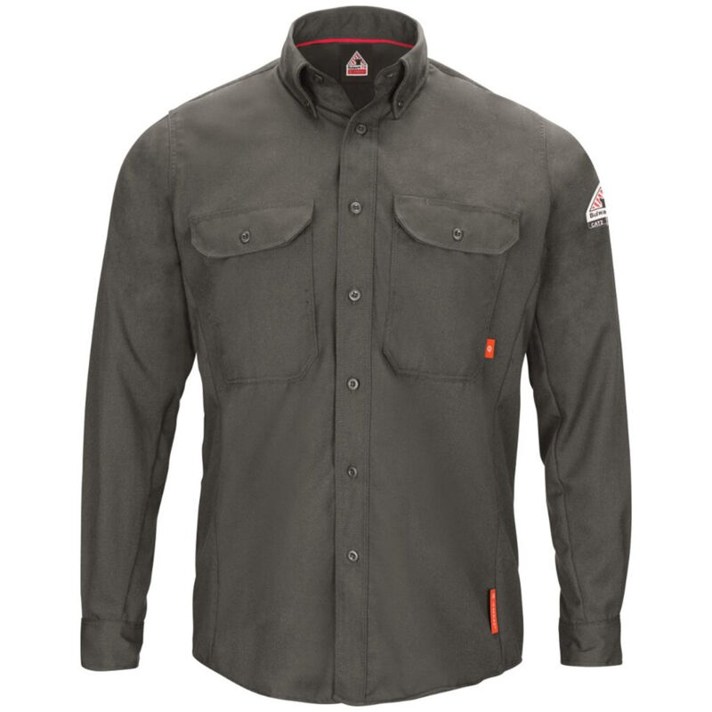 Men's Tall iQ Series® Long Sleeve Comfort Woven Lightweight Shirt Thumbnail