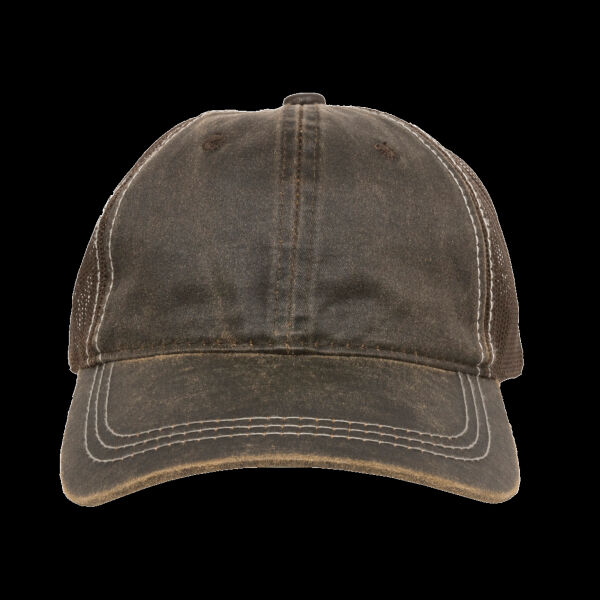 Weathered Cotton Mesh Back Cap Thumbnail