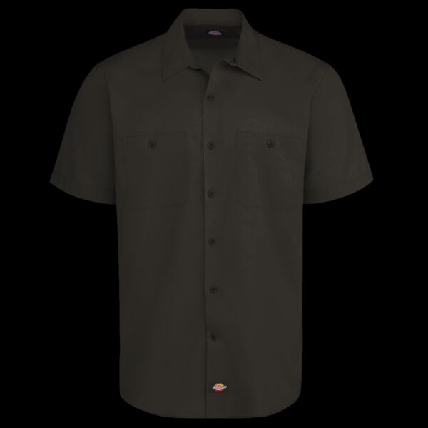 Men's Tall Industrial Worktech Ventilated Short Sleeve Work Shirt Thumbnail