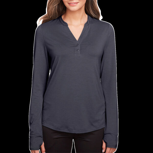 Ladies' JAQ Snap-Up Stretch Performance Pullover Thumbnail