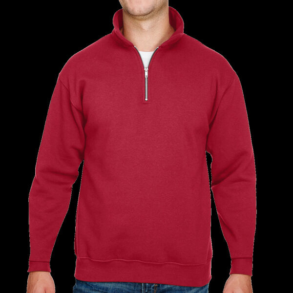 Unisex USA Made Quarter-Zip Pullover Sweatshirt Thumbnail