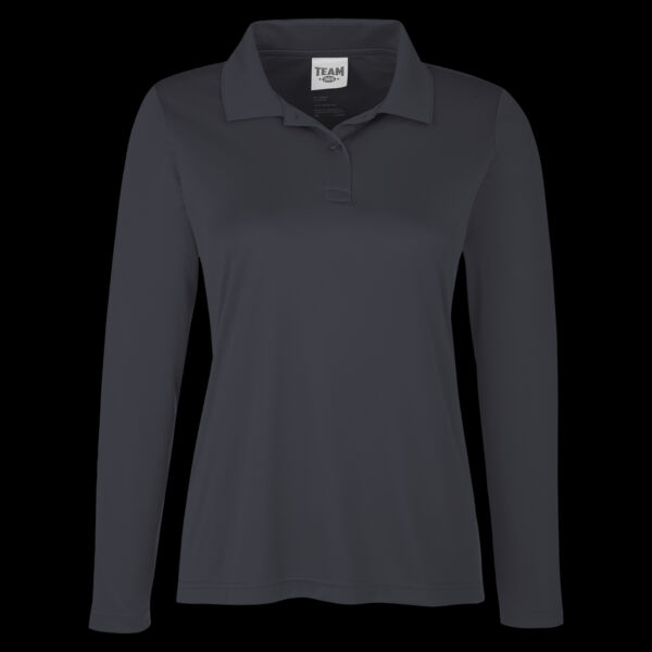 Ladies' Zone Performance Long Sleeve Polo Thumbnail