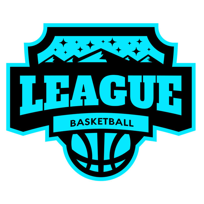 League Basketball logo template Thumbnail