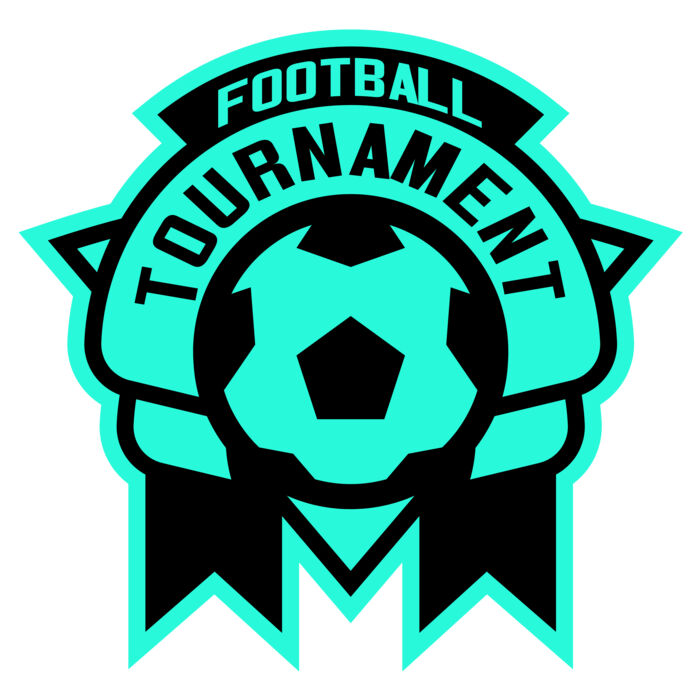 Tournament Football logo template Thumbnail