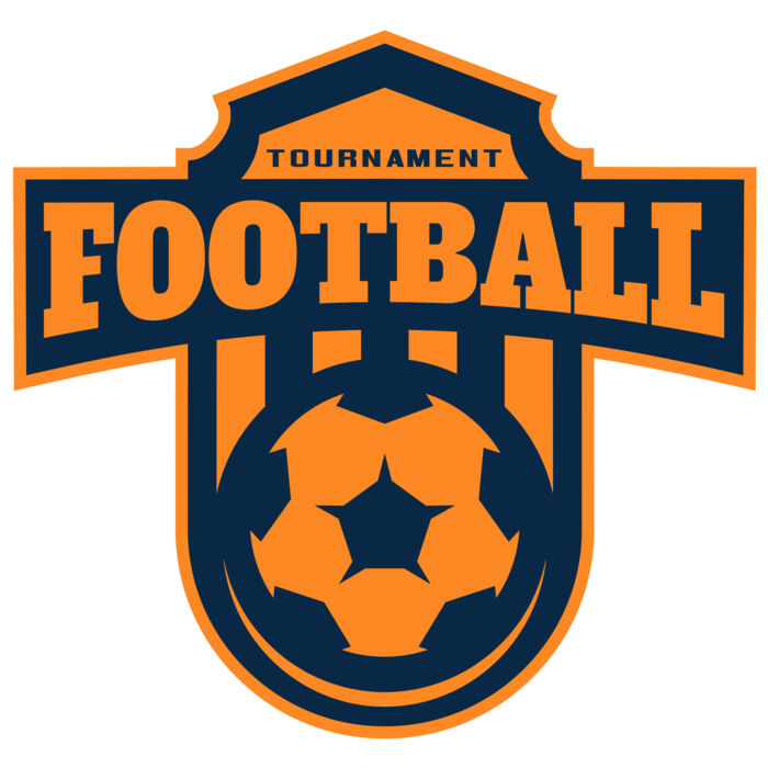 Football Tournament logo template Thumbnail