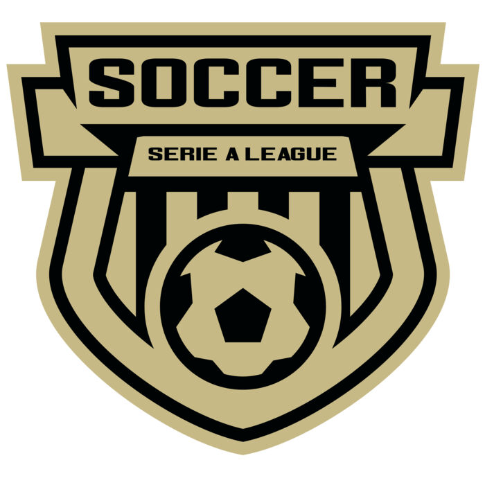 Serie a league soccer logo template Thumbnail
