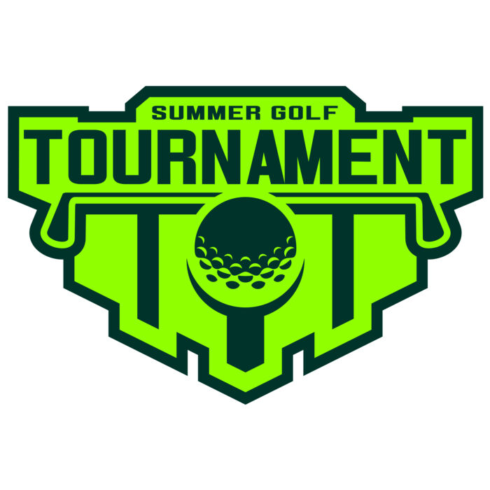 Tournament Summer golf logo template Thumbnail