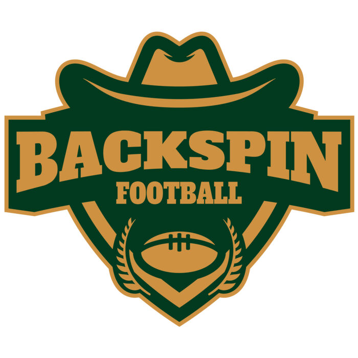 Backspin Football logo template Thumbnail
