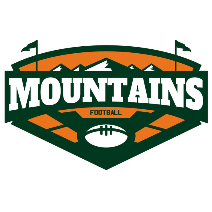Mountains Football logo template 02 Thumbnail