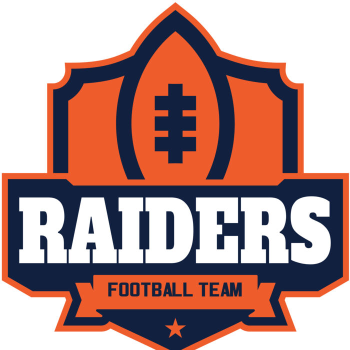 Raiders Football Team logo template Thumbnail
