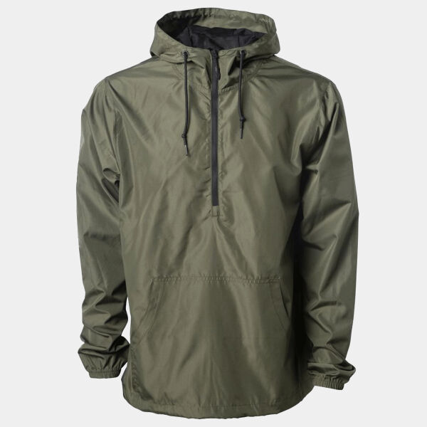 Lightweight Quarter-Zip Windbreaker Pullover Jacket Thumbnail