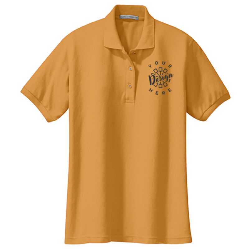  Port Authority Ladies Silk Touch Polo  Thumbnail
