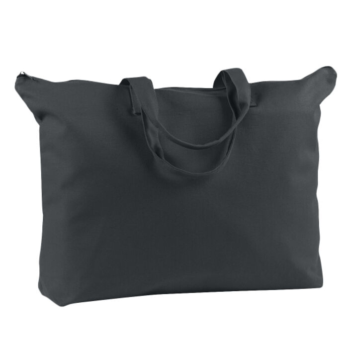 Canvas Zippered Book Tote Thumbnail
