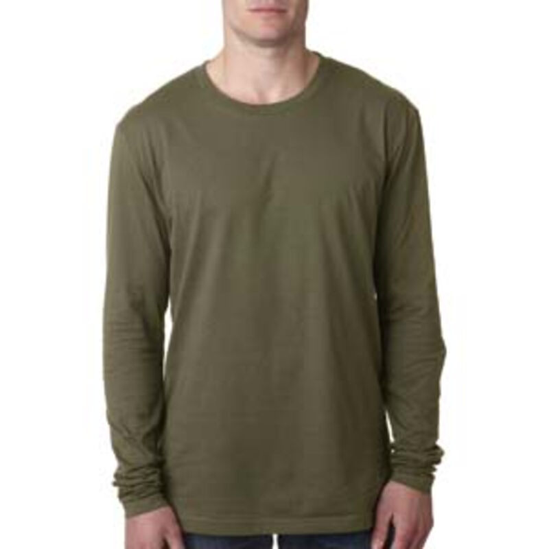 Next Level Apparel Premium Fitted Long Sleeve Crew Thumbnail